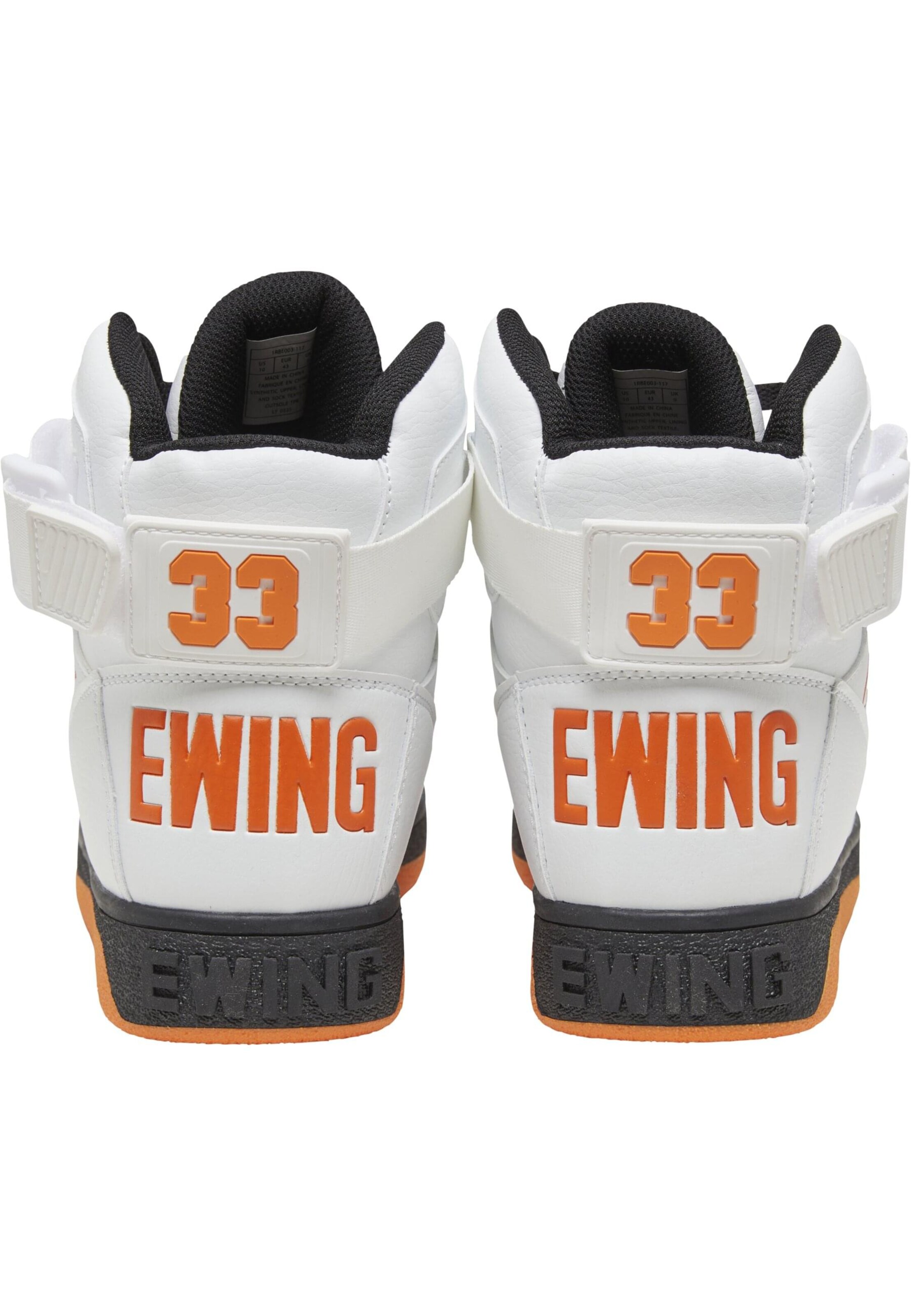 Ewing High-Top Sneakers 'Rebound' in White
