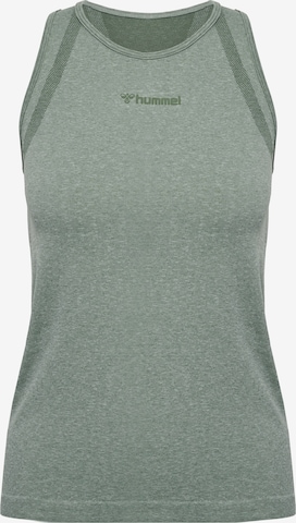 Hummel Sports Top in Green: front