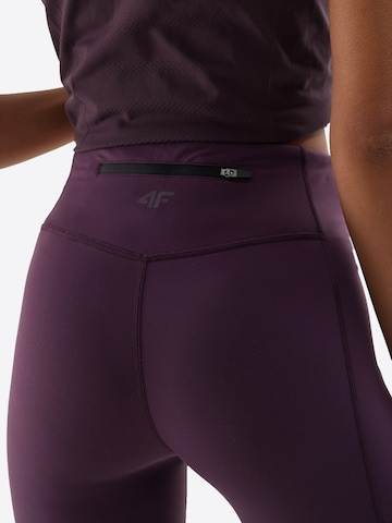 4F Slim fit Leggings in Purple
