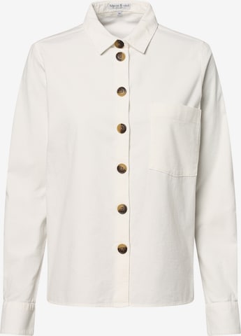 Marie Lund Blouse in Beige: voorkant