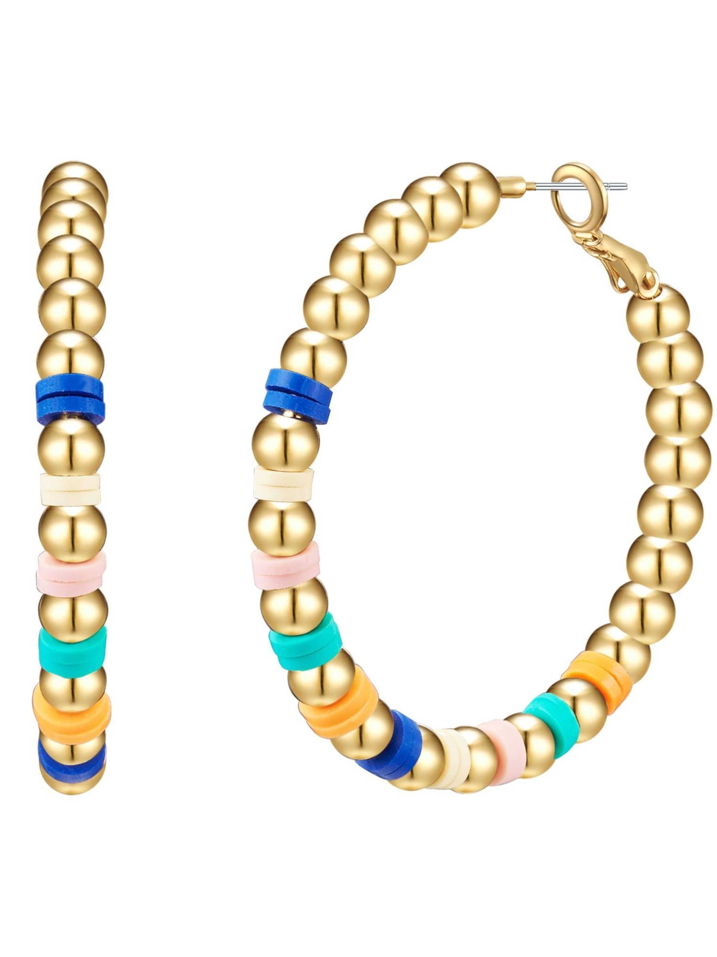 Orecchini di Yokoamii in oro: frontale