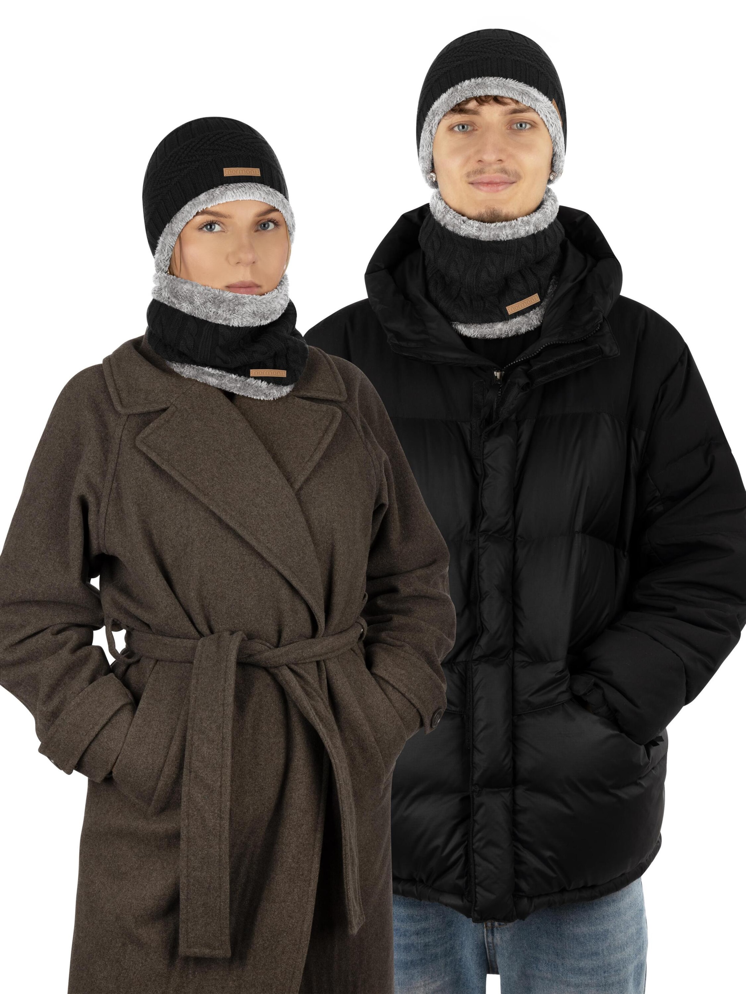 normani Muts 'Kebili' in Zwart: voorkant