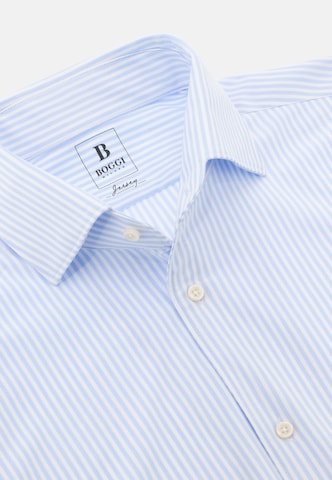 Coupe regular Chemise Boggi Milano en bleu