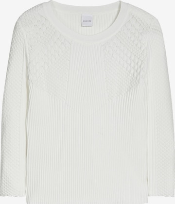 Pull-over MADELEINE en blanc : devant