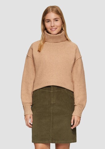 s.Oliver Pullover in Braun: Vorderseite