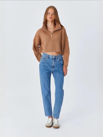 Pullover di MixRay in beige