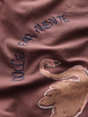 T-shirt Next en marron