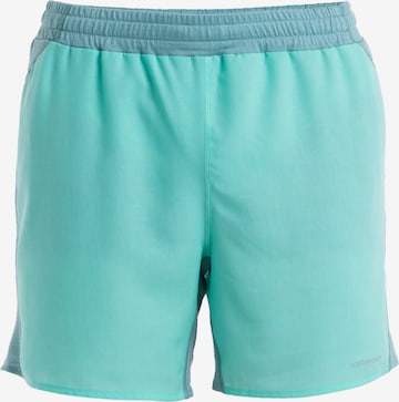 ICEBREAKERHlače za vanjske uvjete 'ZoneKnit Speed' - zelena boja: prednji dio