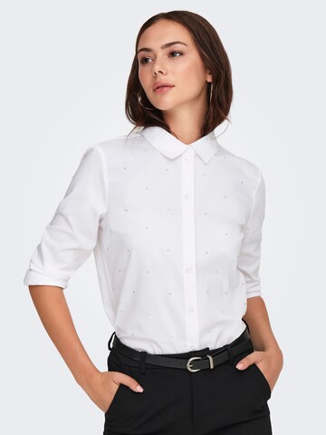 JDY Bluse 'JDYMio' in Weiß: Vorderseite