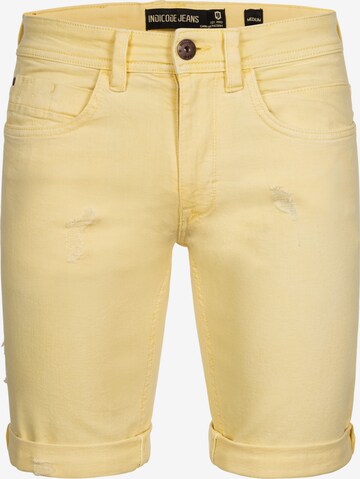 INDICODE JEANS Regular Jeans ' Page ' in Yellow: front