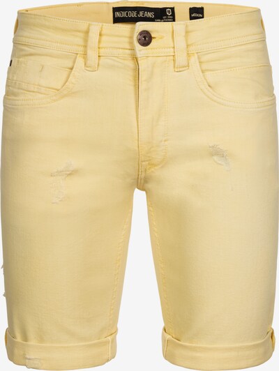 INDICODE JEANS Jeans ' Page ' in braun / gelb, Produktansicht