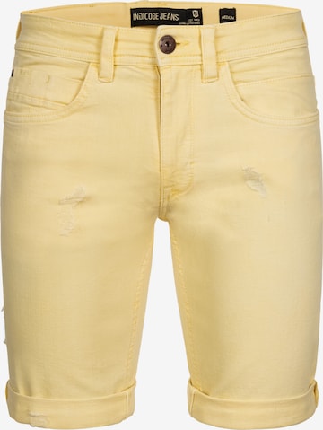 INDICODE JEANS Jeans ' Page ' in Yellow: front