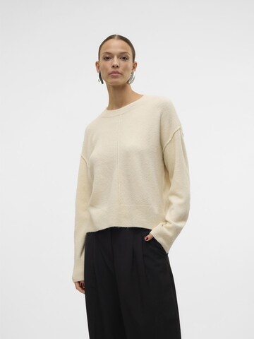 VERO MODA Trui 'ESTI' in Beige: voorkant