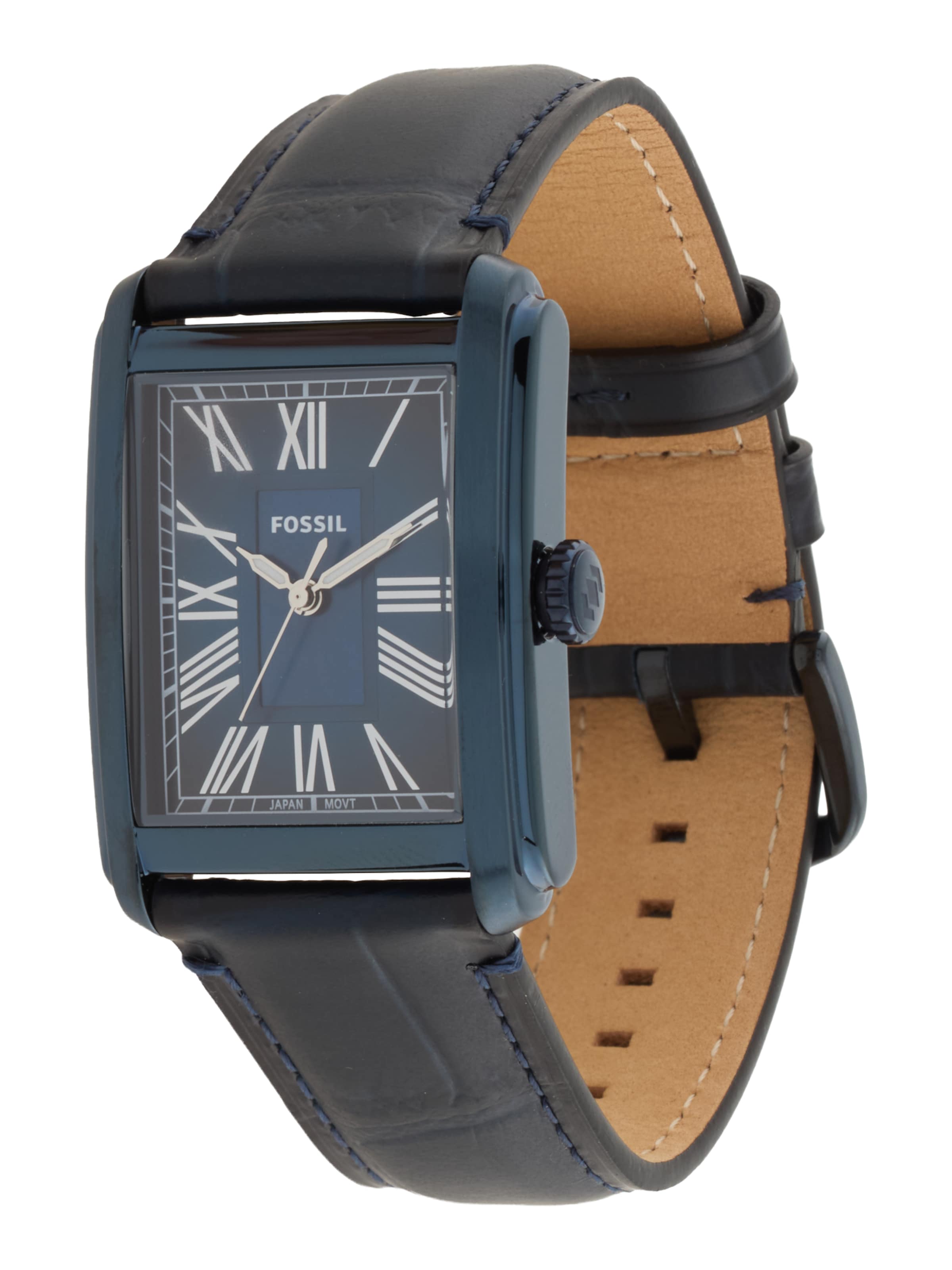 FOSSIL - Reloj analógico 'CARRAWAY' en azul: frente