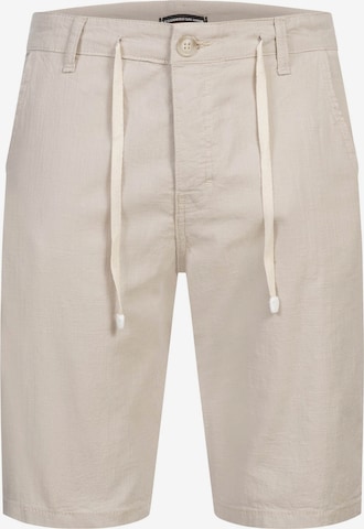 Alessandro Salvarini Trousers in Beige: front