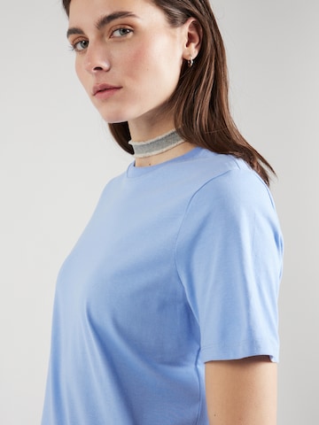 PIECES Shirt 'RIA' in Blauw