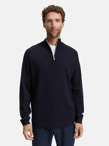 Pull-over TOM TAILOR en bleu : devant