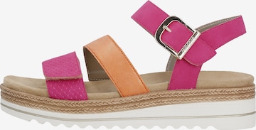 REMONTE Sandalen met riem in Roze