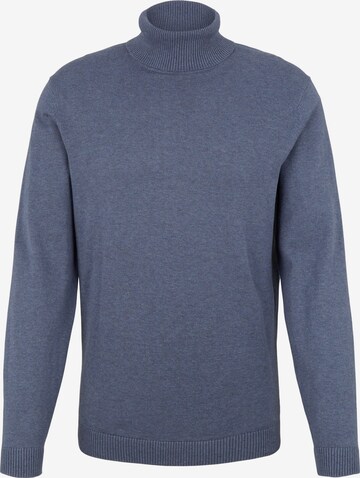 TOM TAILOR Sweater in Blue: front