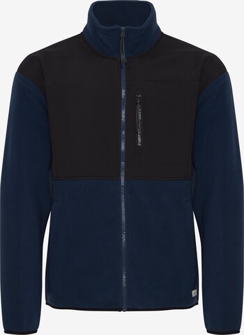 BLEND Fleece jas in Blauw: voorkant