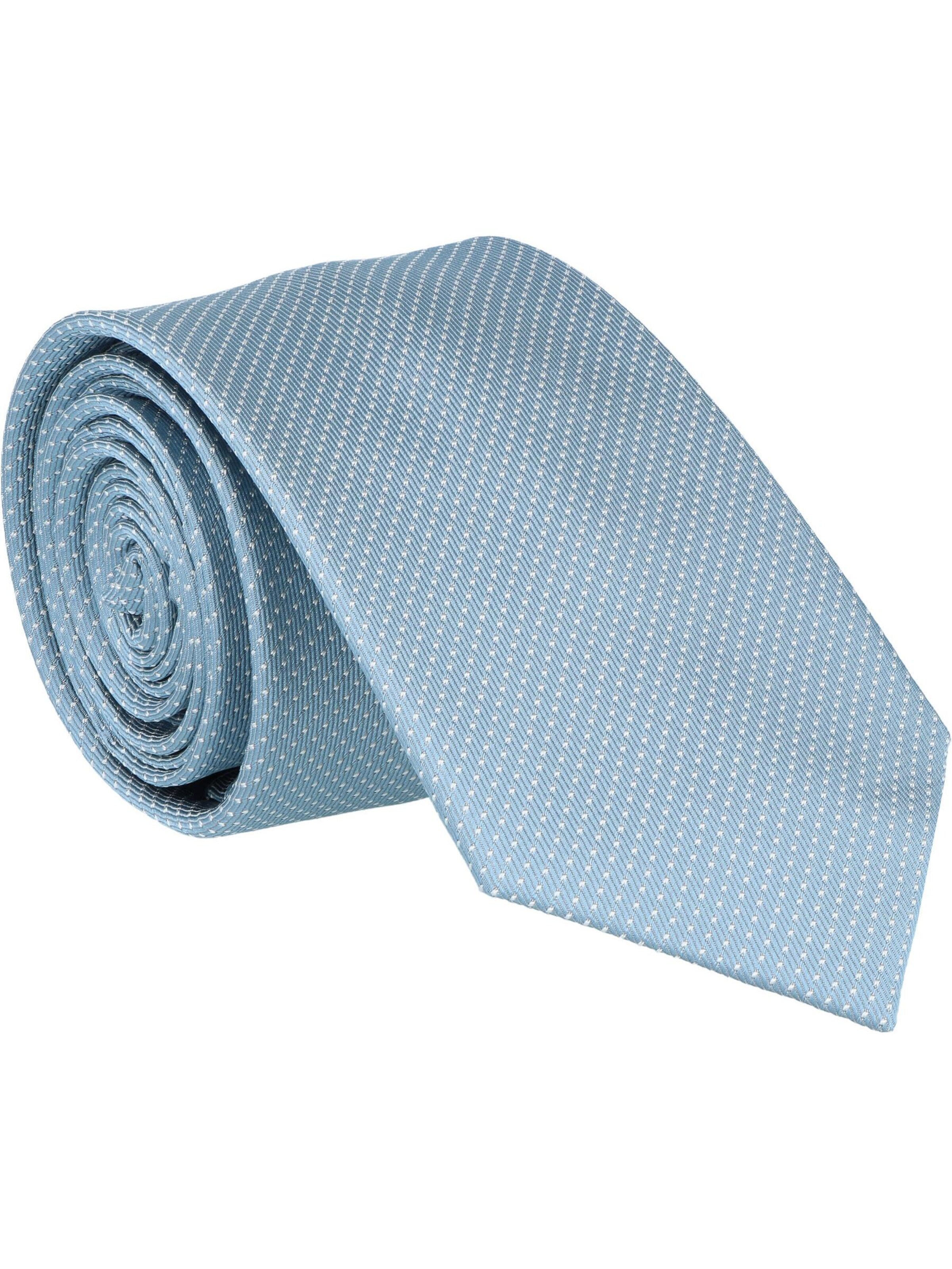 WILLEN Tie 'Tupfen' in Blue: front