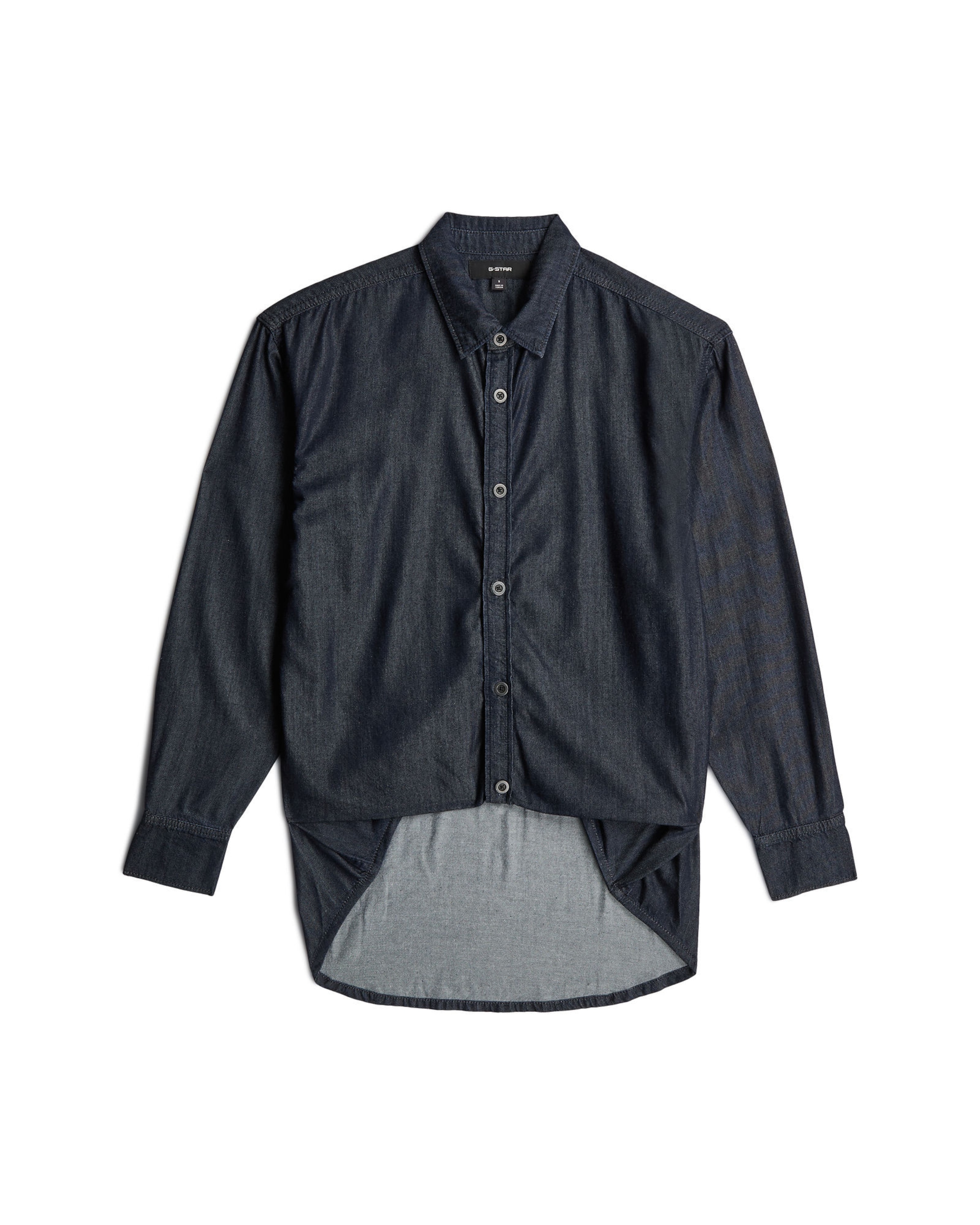 G-STAR Shirt 'Tucked in Relaxed Shirt' in Blauw: voorkant