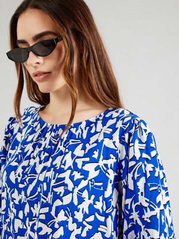 COMMA Blouse in Blauw