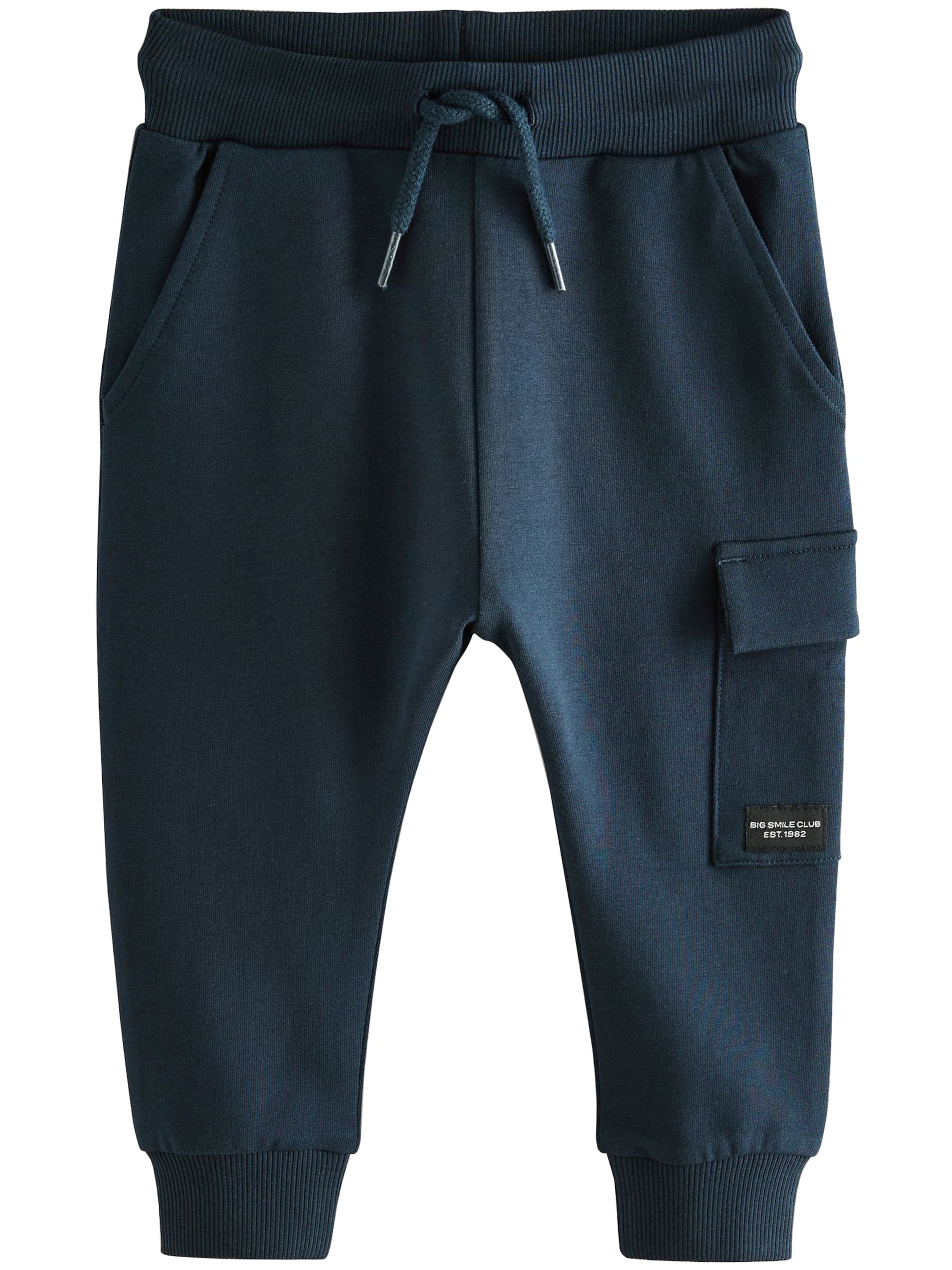 Next Дънки Tapered Leg Панталон в синьо: отпред