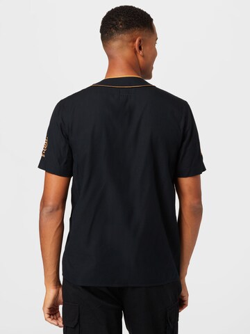 HOLLISTER Comfort fit Button Up Shirt in Black