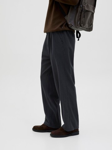 JACK & JONES - Pierna ancha Pantalón en negro
