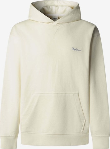 Sweat-shirt 'Geo' Pepe Jeans en blanc : devant