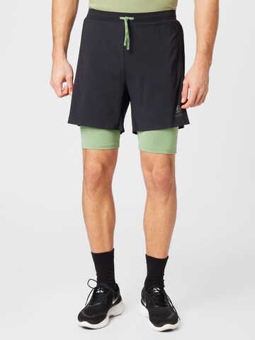 ODLO Regular Sportshorts 'X-Alp Trail 6 Inch' in Schwarz: predná strana