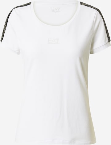 EA7 Emporio Armani Shirt in White: front