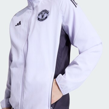 ADIDAS PERFORMANCE - Chaqueta deportiva 'Manchester United Tiro 25' en lila