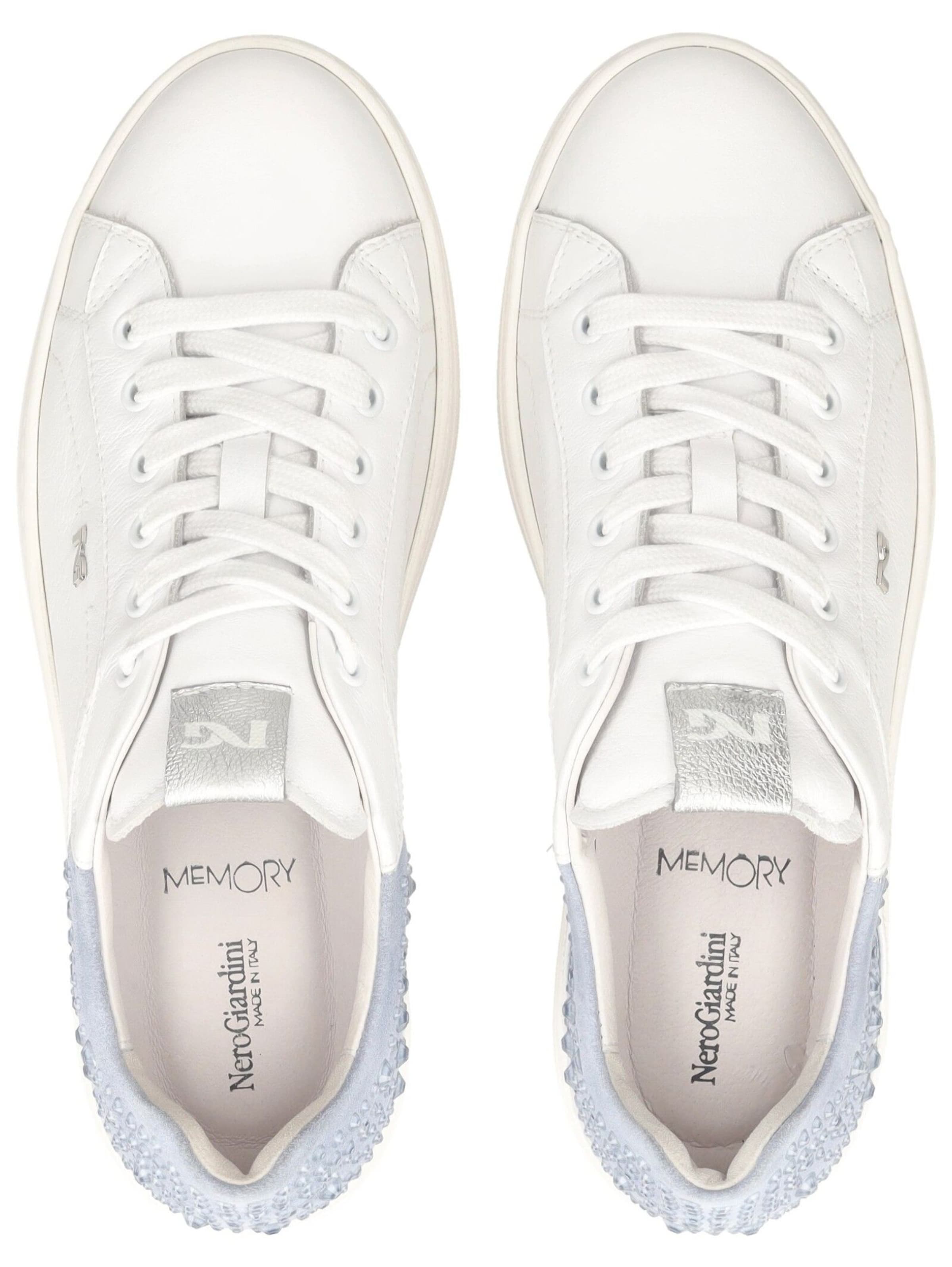 Nero Giardini Platform trainers in White