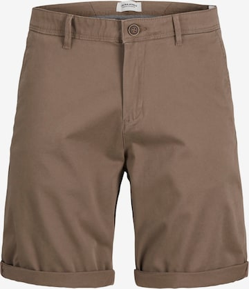 Pantaloni chino 'JJIBowie' di JACK & JONES in marrone: frontale