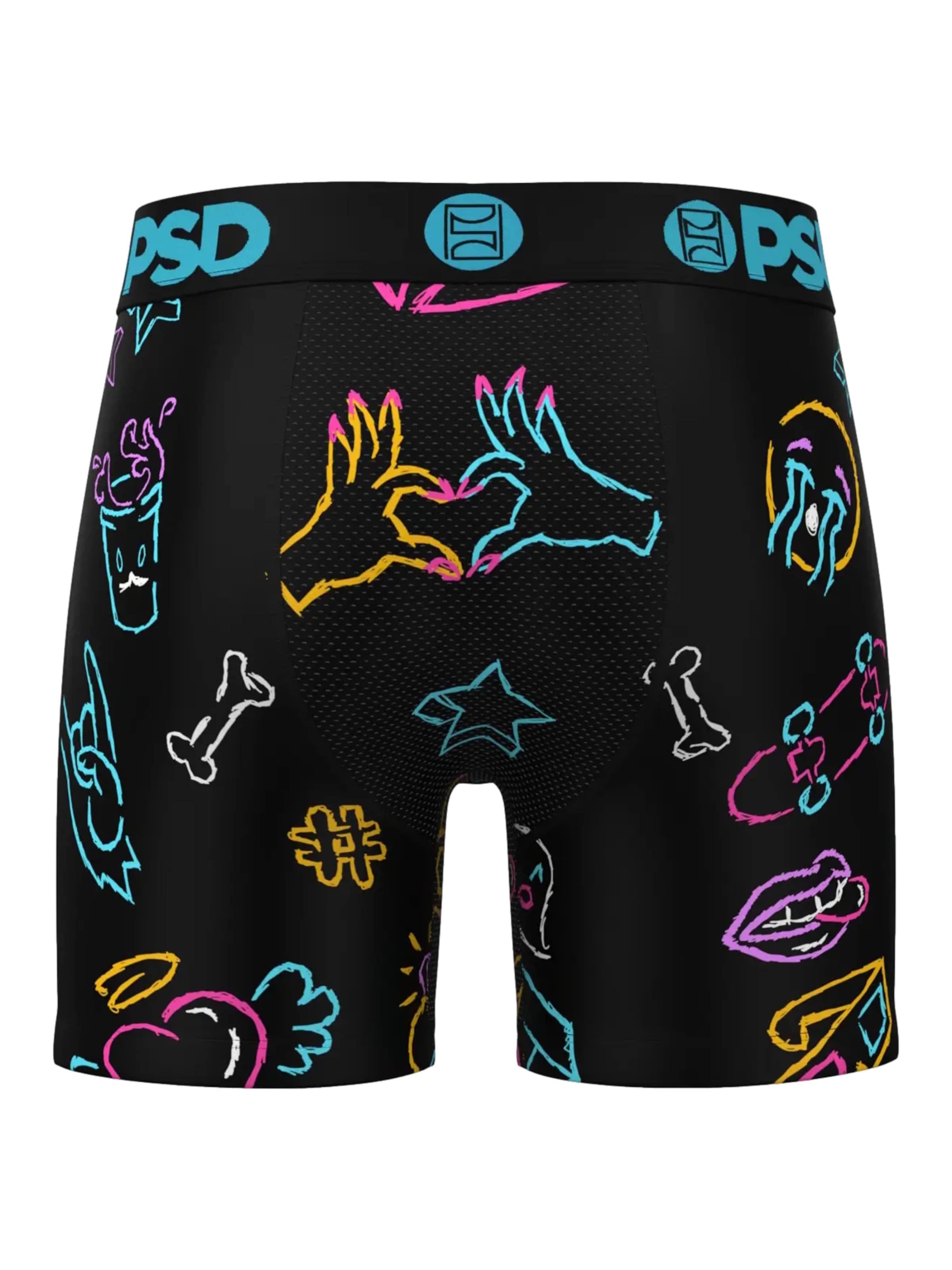 Boxers 'Scribe' PSD en mélange de couleurs