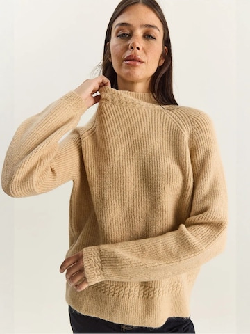 Pull-over 'Pullover' Bianco Lucci en beige : devant