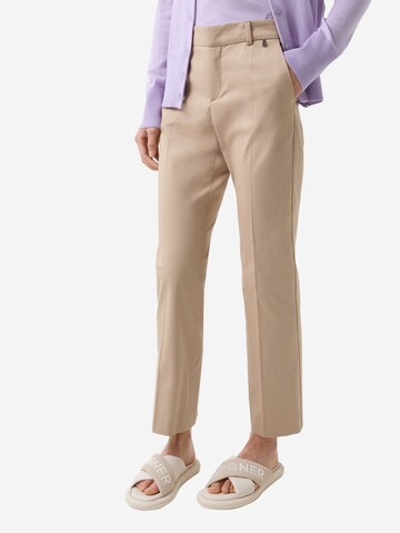 BOGNER Regular Hose 'Joy' in Beige: Vorderseite