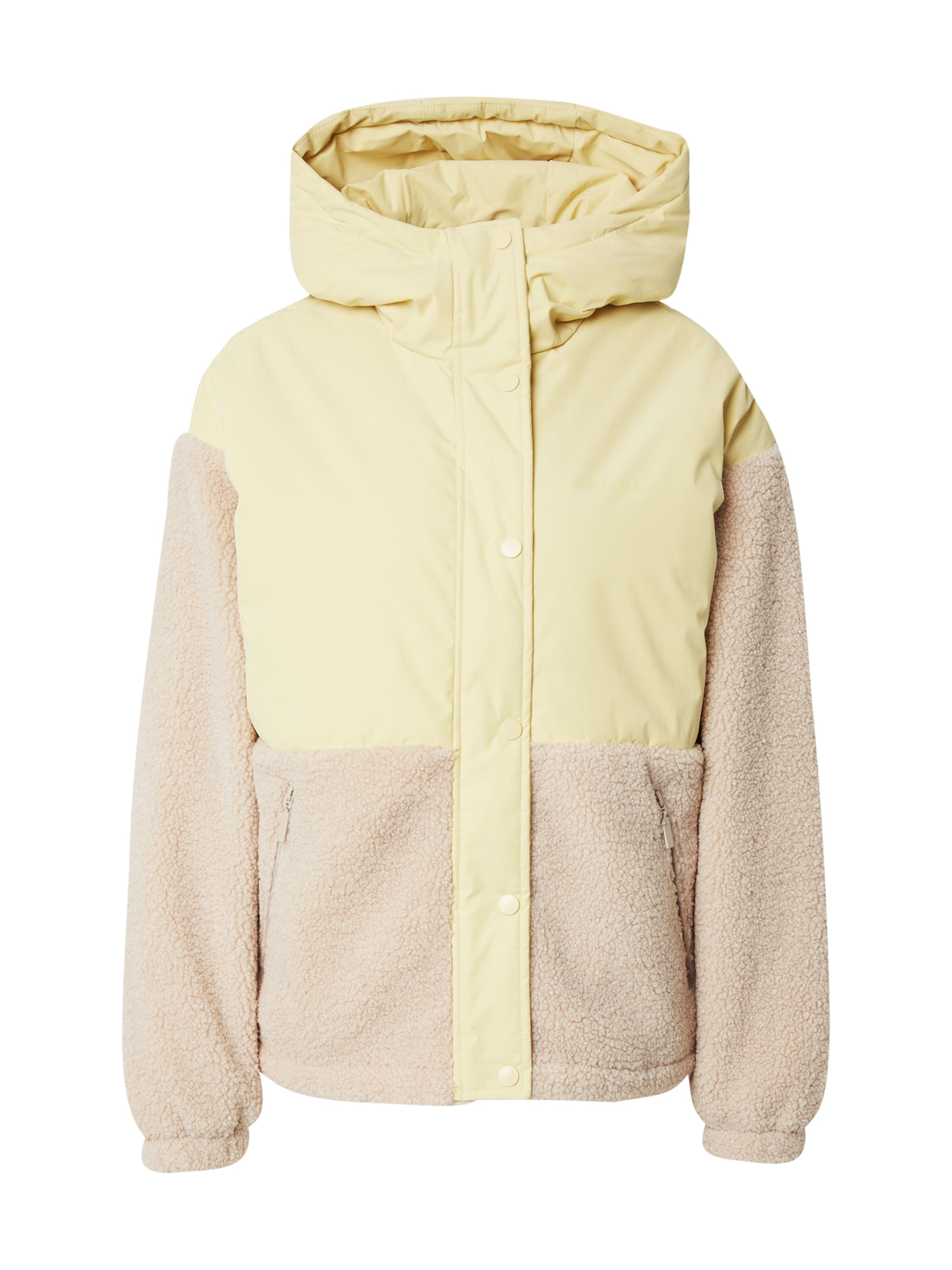 mazine Vinterjacka i beige: framsida