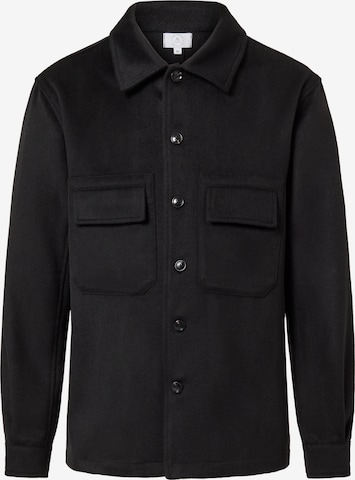 CASH-MERE.CH Overhemd in Zwart: voorkant