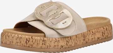 Mule GABOR en beige : devant