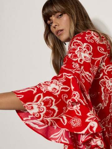 Apricot Dress ' ' in Red