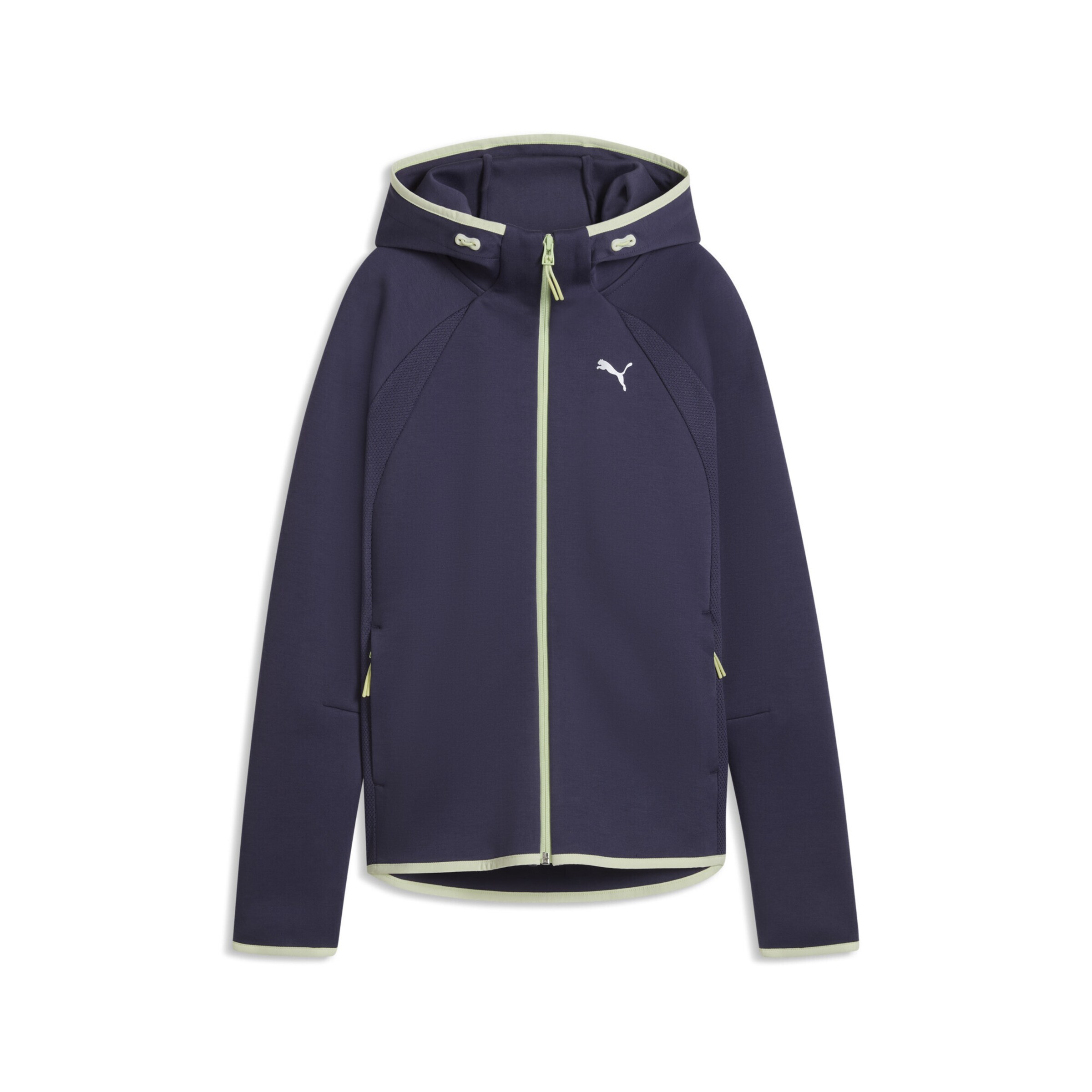 PUMA Sweatjacke in Lila: Vorderseite