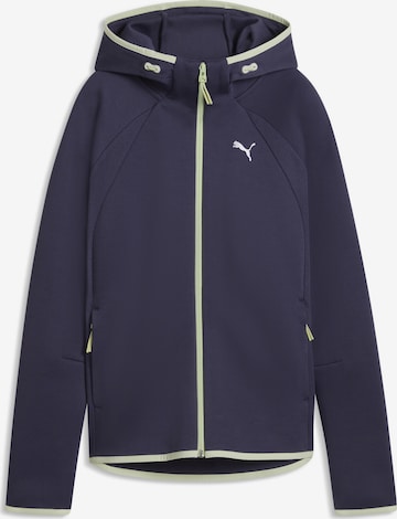 PUMA Sweatjacke in Lila: Vorderseite