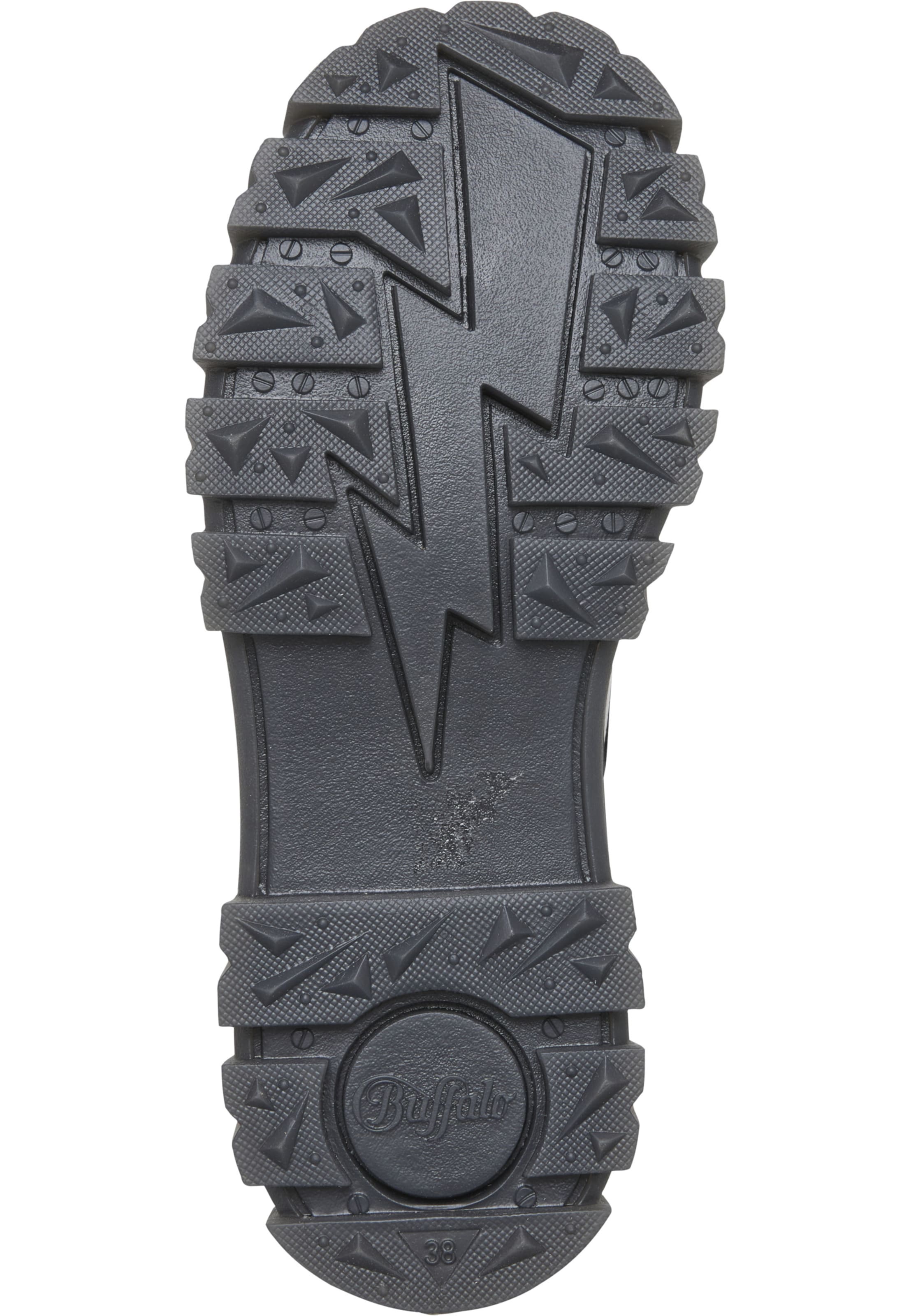 BUFFALO Lace-up bootie 'Aspha' in Black