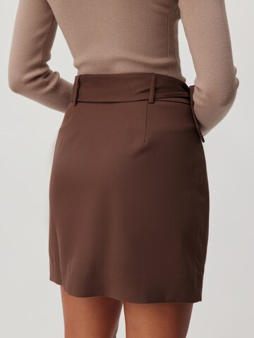 LeGer by Lena Gercke Skirt 'Joyce' in Brown