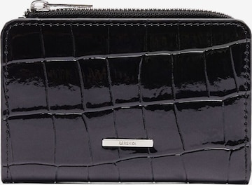 BershkaNovčanik - crna boja: prednji dio