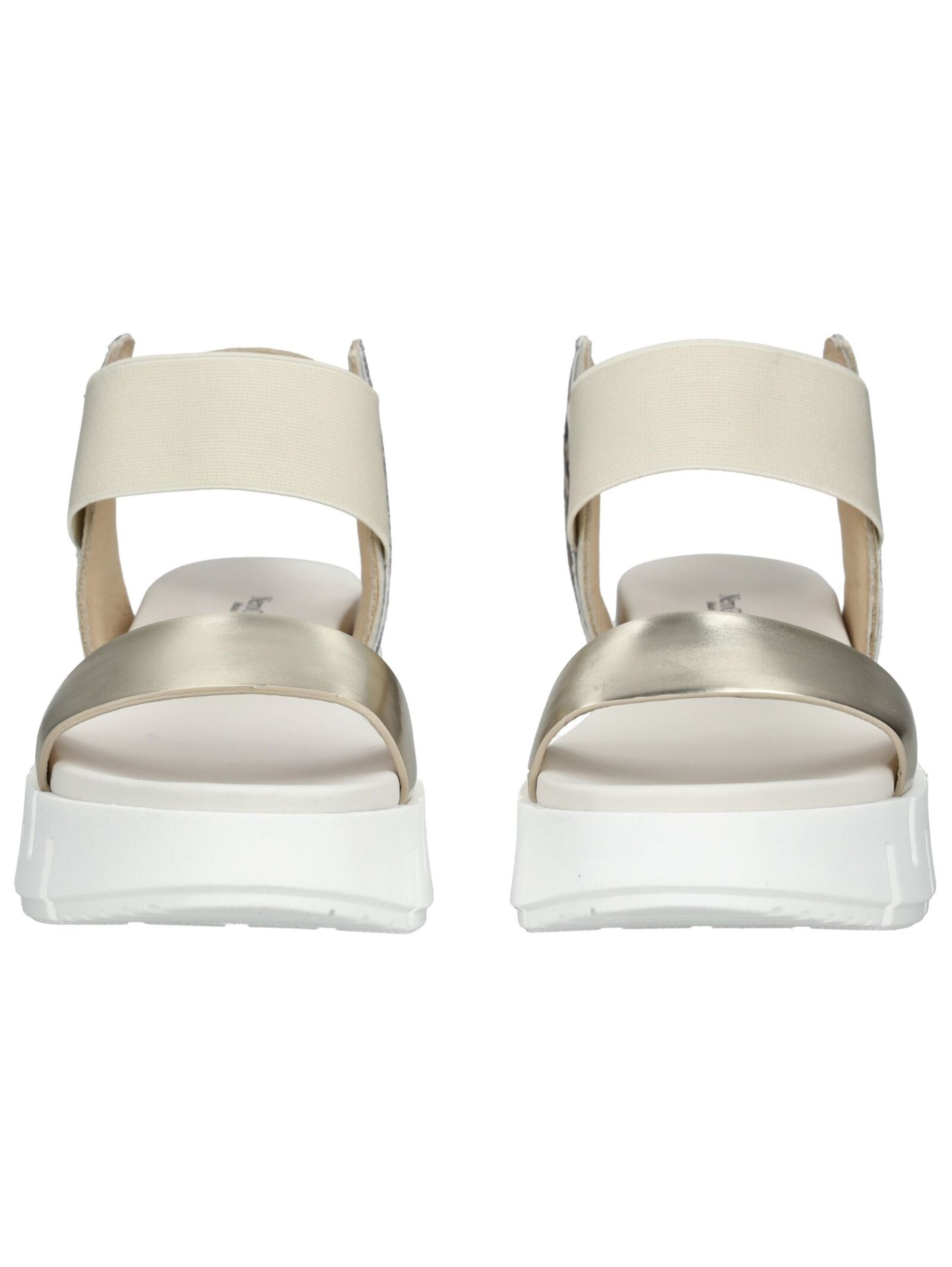 Nero Giardini Sandalen met riem in Goud