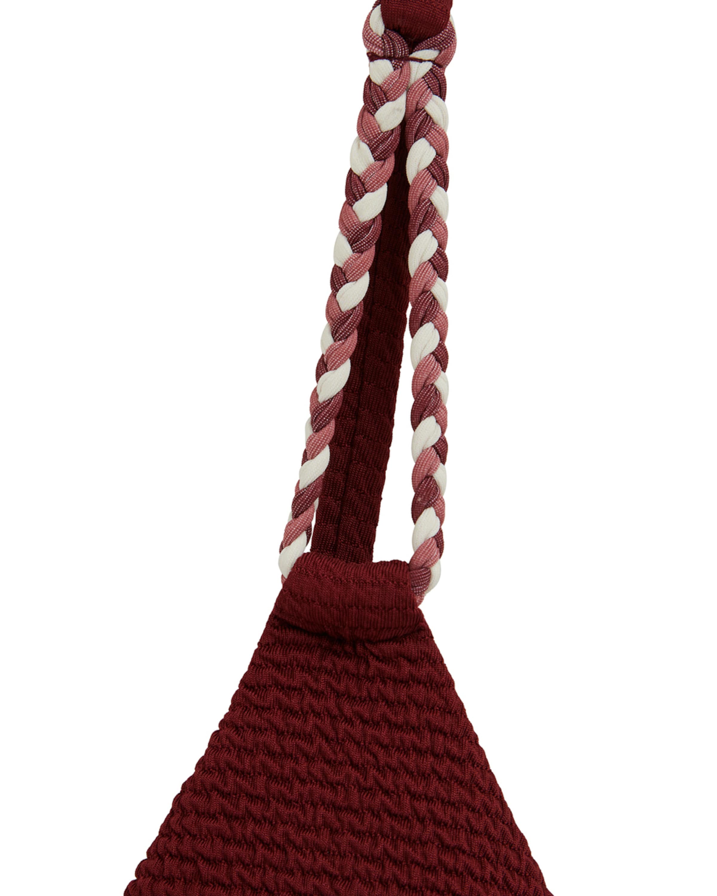 WE Fashion Trikotni nedrčki Bikini zgornji del | rdeča barva